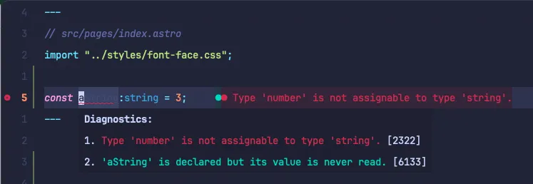 NeoVim showing 2 typescript errors catch by ESLint